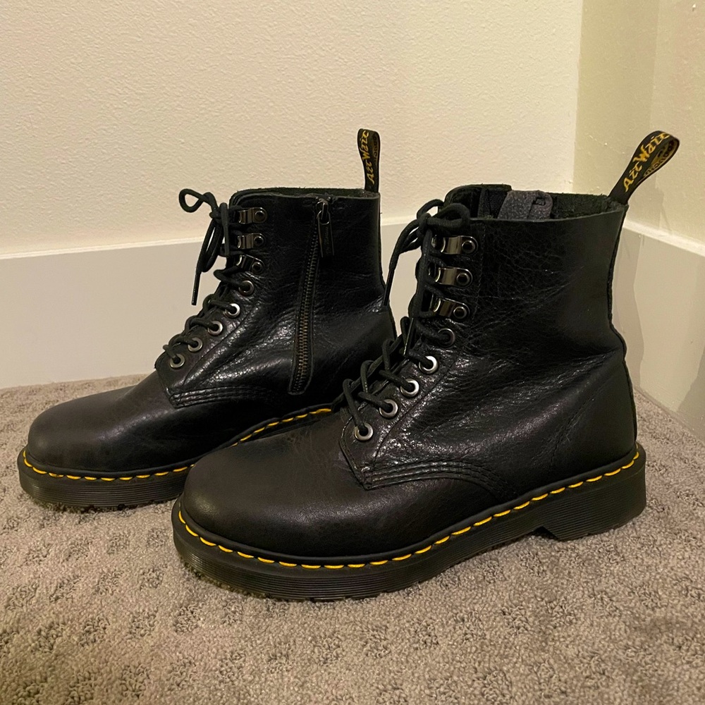 Dr. Martens 1460 Combat Boots with Zipper